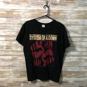 System of a Down Black t-shirt (unisex)